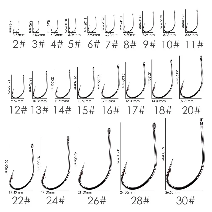100/30 pcs High Carbon Steel Fishhooks barbed Fishing Hook Lake River Ocean Fishhook Japan Jig Barbed Hooks Tackle Box | Спорт и