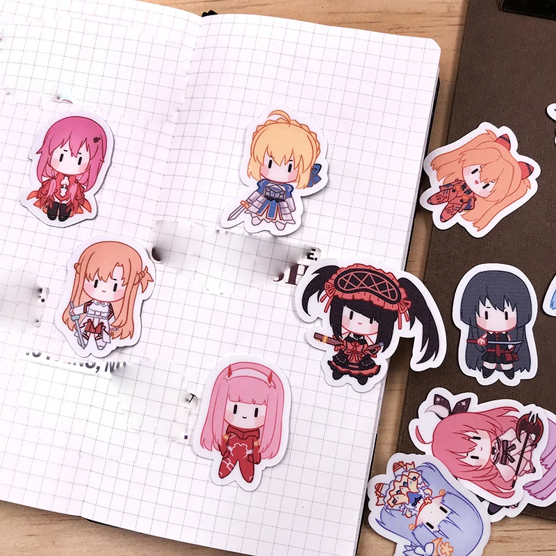 25 шт./компл. Творческий аниме мультфильм ДАТА прямая трансляция реквизит для