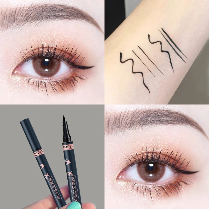 

1 Pcs Black Waterproof Liquid Eyeliner Eye Liner Pen Pencil Make Up Beauty Comestics Long-lasting Eye Liner Pencil Makeup Tools