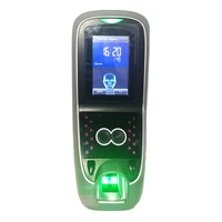 biometric face and fingerprint door access control system time attendance with optional build in card reader