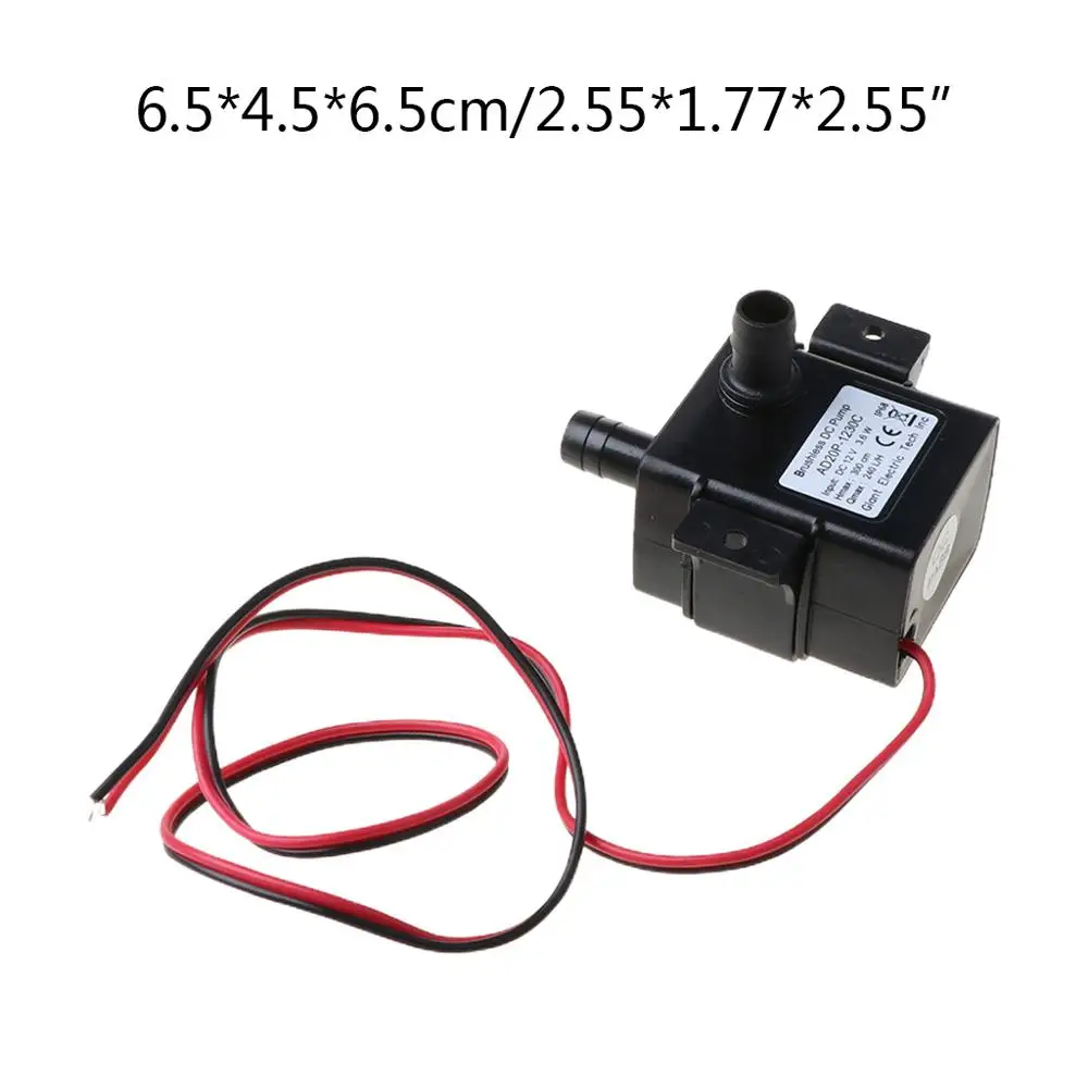 12V 3 м 240L/ч крайне низкий уровень шума бесщеточный двигатель погружной бассейн