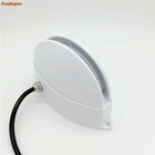 Уличный настенный светильник, освещение для окна, контурное креативное освещение для двери, водонепроницаемое LED освещение для террасы, 10 Вт полукруга