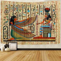 egyptian tapestry ancient egypt mythology wall hanging tapestries for living room bedroom dorm home blanket decor