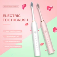 couples electric toothbrush sonic tooth brush usb waterproof smart soft bristle oral cleaning tools teeth interdental brush