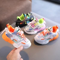 kids casual shoes toddler boys sneakers rubber soft sole baby girl running shoes waterproof leather breathable children walkers