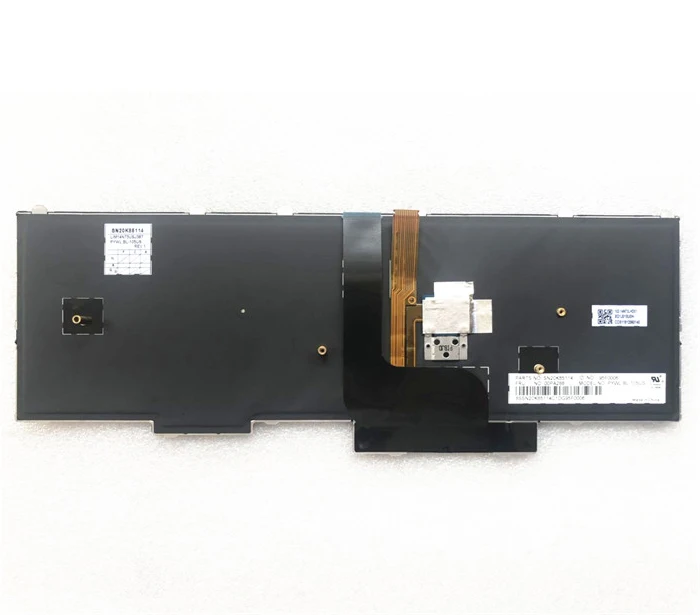 Американский английский клавиатура с подсветкой для lenovo Thinkpad P51 P50 подсветка Teclado 00PA288 00PA370 SN20K85114