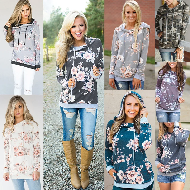 Женский свободный пуловер с принтом черный тонкий свитшот круглым вырезом и