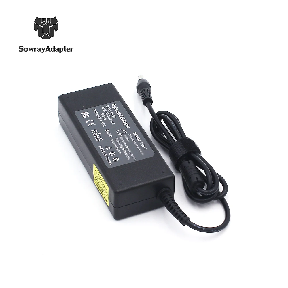 19V 3.95A 75W 5 5*2 5mm адаптер переменного тока для ноутбука Зарядное устройство Toshiba