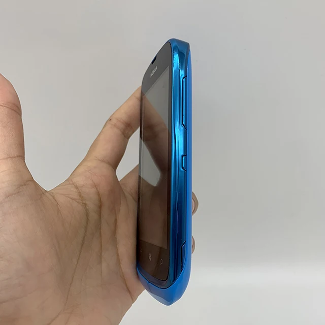 nokia lumia 610 refurbished original unlocked lumia 610 windows mobile phone 8gb camera 5 0mp gps wifi 3g phone free shipping free global shipping
