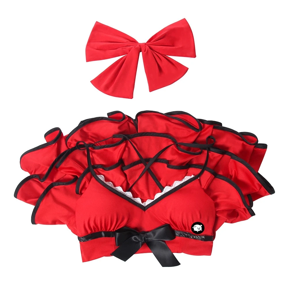 

Fate Grand Order Nero Claudius Caesar Augustus Cosplay Costume Fate/Extra Saber Cosplay Costume Red Swimsuit Cosplay