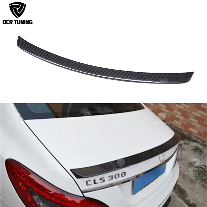 Спойлер для Mercedes CLS спойлер Cls Class W218 задний багажника из углеродного волокна 350 550