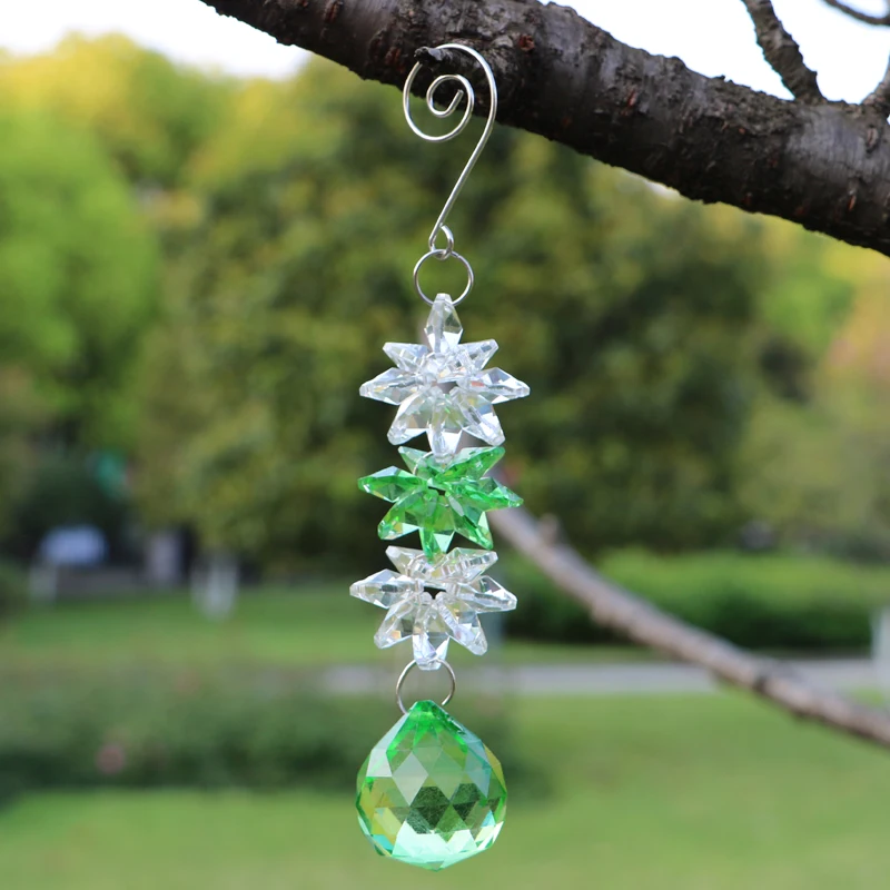 1 шт. стеклянный хрустальный шар для Ловца солнца кулон Радужный производитель