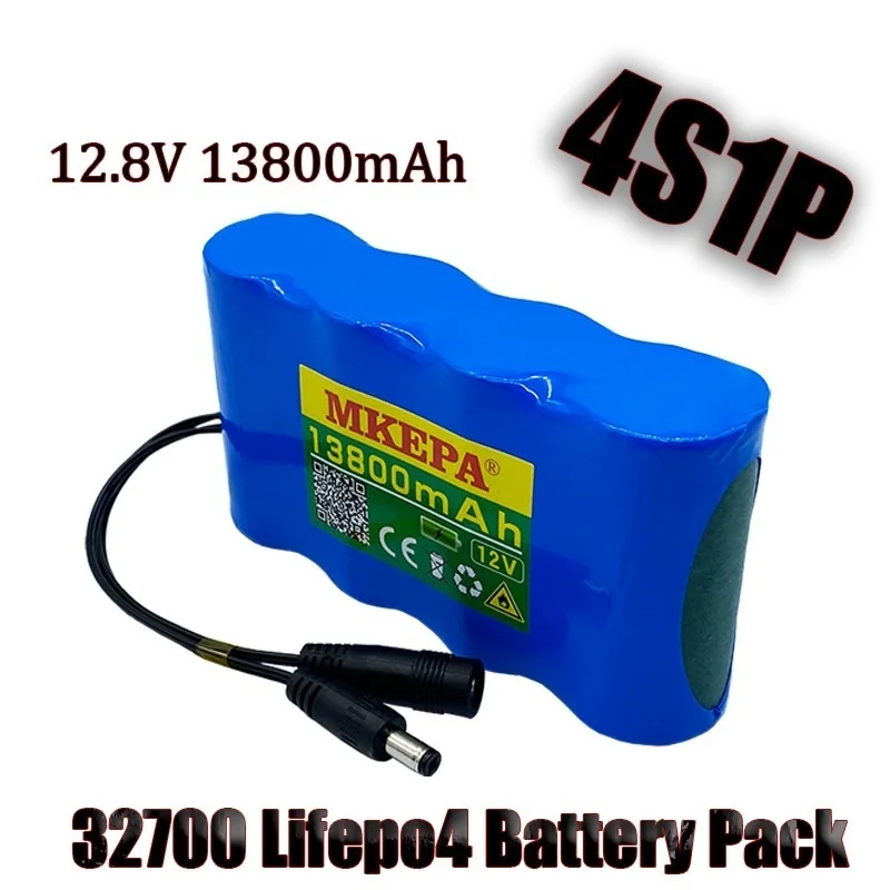 

Аккумуляторная батарея 32700 Lifepo4 4S1P 12,8 В а/ч со сбалансированным BMS для электролодки и бесперебойного питания 12 В