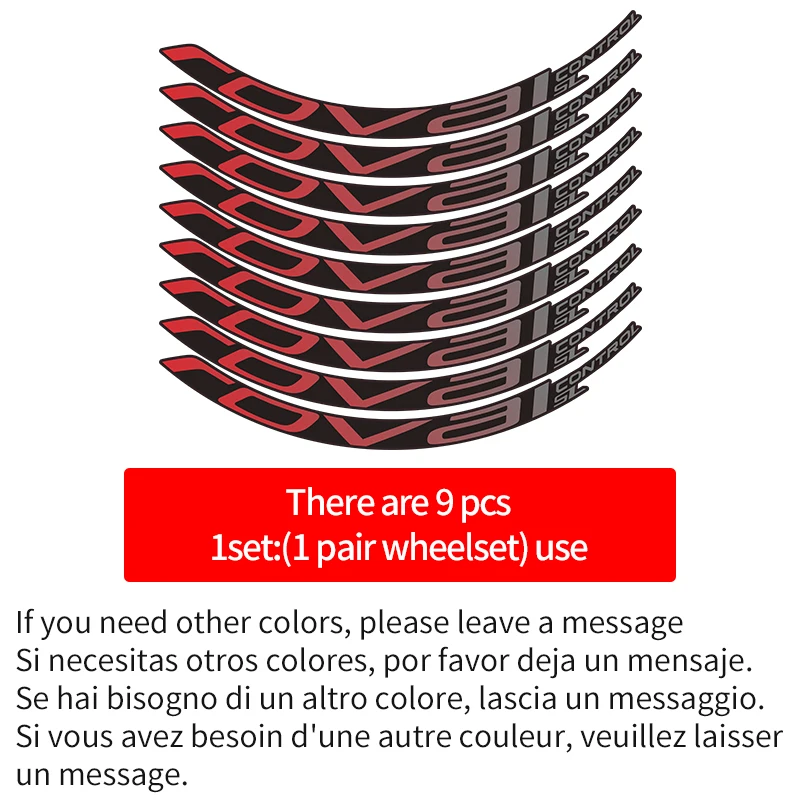 Наклейки для горных велосипедов READU набор с roval control SL 29 дюймов 25 мм ширина обода