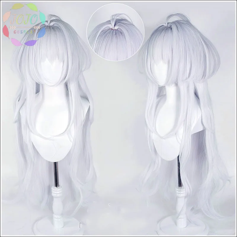 FGO Fate Grand Order Arcade Merlin Caster Long Role Play Cosplay Heat Resistant Synthetic Hair Halloween Party + Free Wig Cap