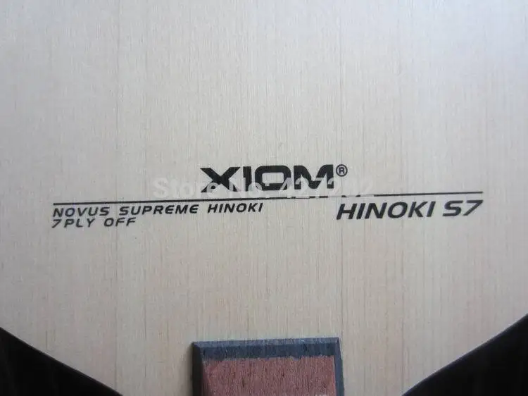 Ракетки XIOM HINOKI S7 для настольного тенниса оригинальные спортивные ракетки cypress из
