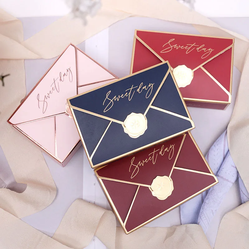 Креативная коробка конфет 5 шт. бронзированные коробки в европейском стиле