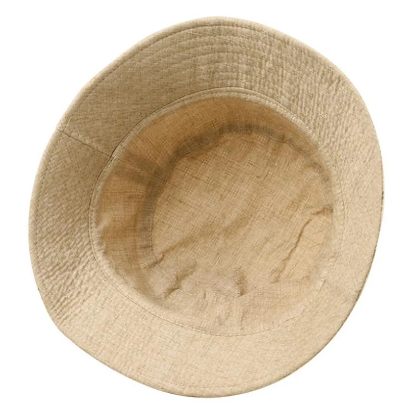 

Women Cotton Bucket Hats Wide Brim Casual Sun Print Flat Top Casual Outdoor Cap Reversible Fisherman Cap