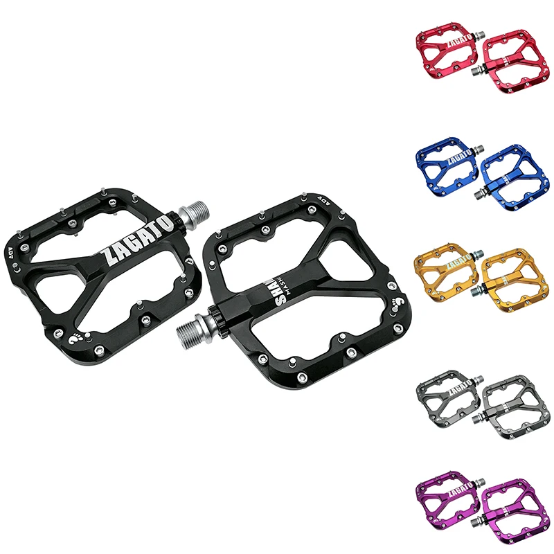

Shanmashi Bike Pedals Ultralight 3 Bearing Aluminum Alloy Pedals MTB Road Bike Pedals Bicycle Accessories
