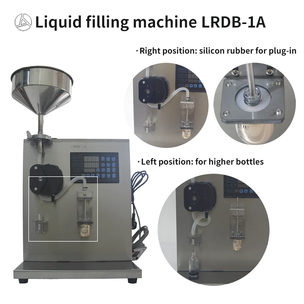 Аппарат для заполнения губ перистальтический насос LRDB-1A польский крем - купить по