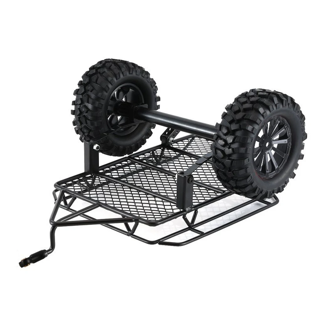 

Heavy Duty RC Trailer Car for Axial SCX10 SCX10 III RC CC01 Crawler Truck