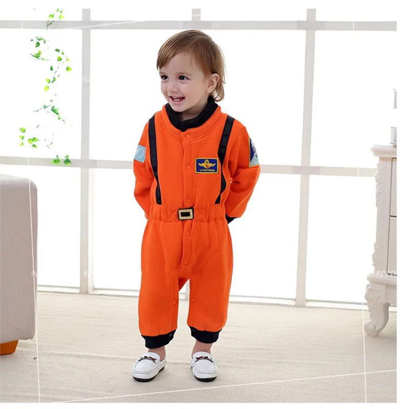 Детские костюмы астронавтов для косплея вечерние комбинезоны на Хэллоуин