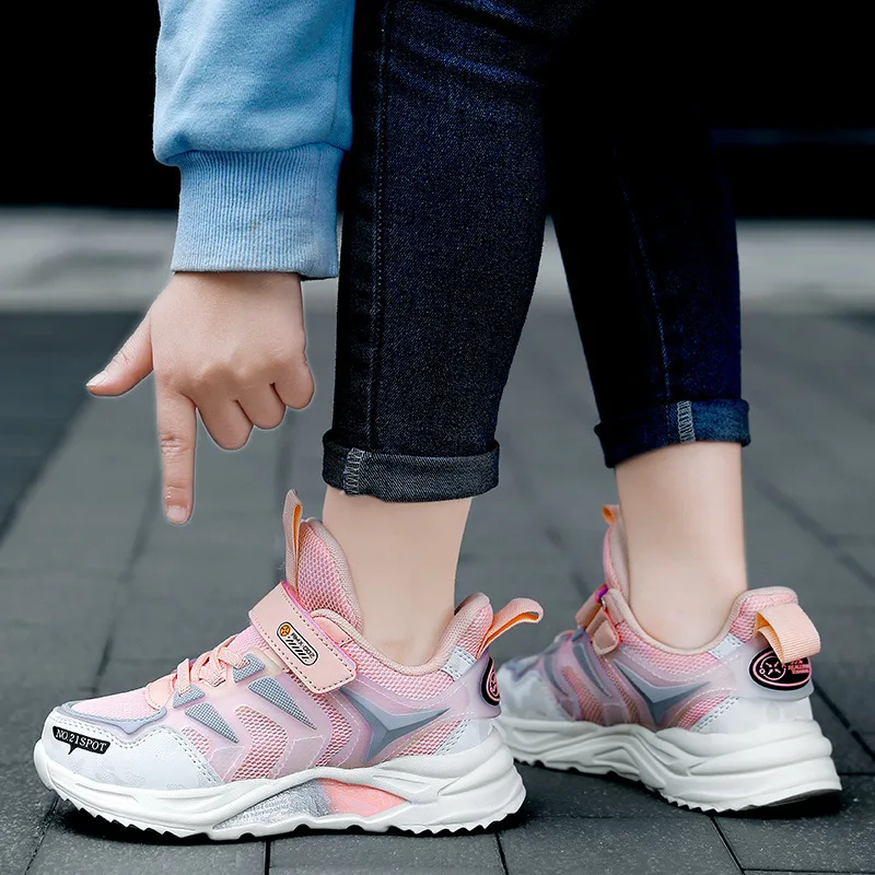 

Children Mesh Casual Shoes Girl Sneakers Banner Sport Footwear autumn Kids Shoes for Boy Light Shoes Cute Flat Shoes Boys Summer
