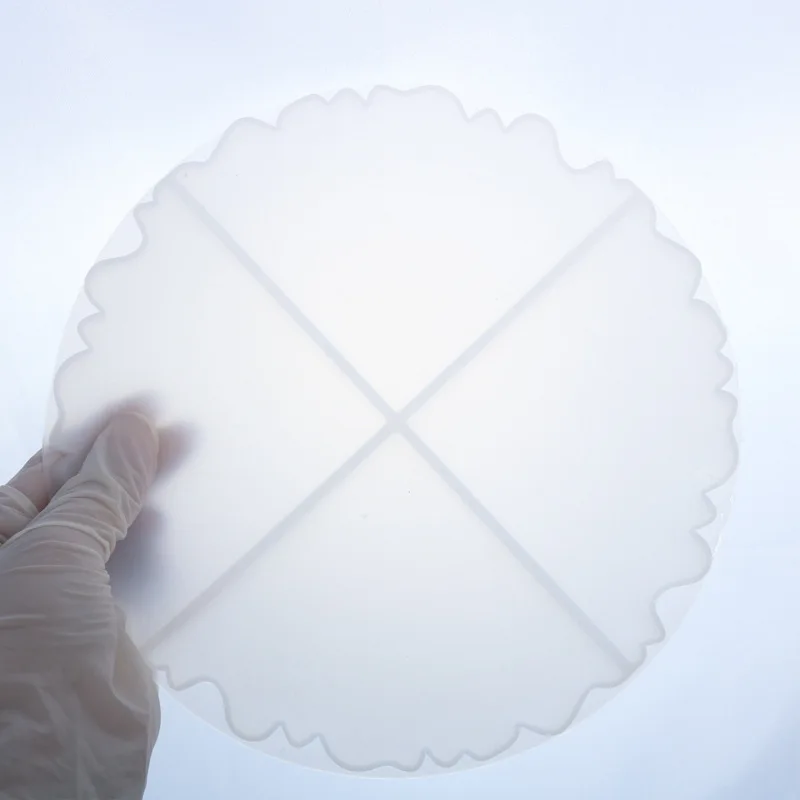 

1pcs Irregular Coaster Resin Molds For Agate Coaster Resin Casting Cup Bowl Mats Jewelry Holders Home Decoration