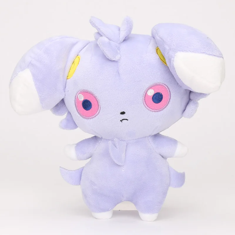 Такара Tomy подлинный Покемон Пикачу Eevee плюшевые игрушки Charmander Gengar Pichu Bulbasaur Mew плюшевые мягкие игрушки для детей - Цвет: 20cm Espurr