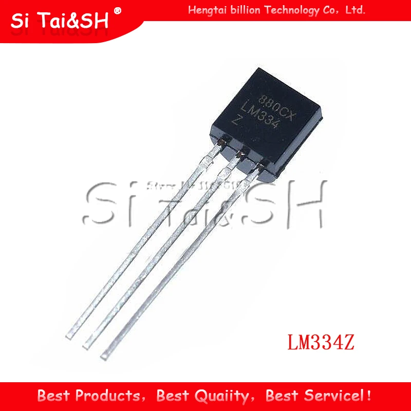 5 шт. LM334Z TO-92 LM334 TO92 три терминала регулируемый источник постоянного тока |
