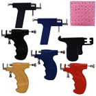 Профессиональный пистолет для пирсинга в комплекте, безопасное устройство Для Пирсинга Ушей, носа, серьги, инструмент для пирсинга, высококачественный инструмент для пирсинга