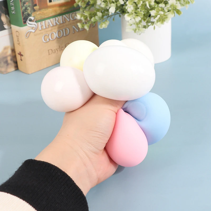 

6cm Luminous Vent Ball Squeeze Ball Relieve Pressure Balls Flour Ball Toys