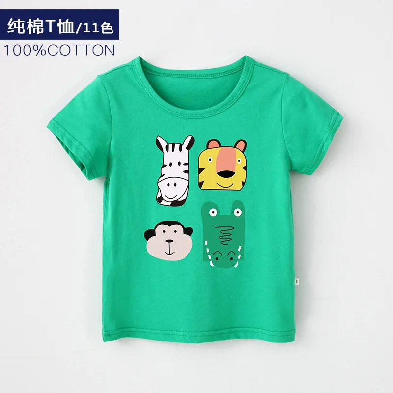 Футболка для маленьких мальчиков хлопковые топы девочек футболка с рисунком