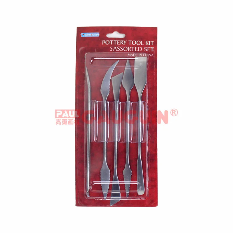 Набор из 5 предметов кисть для поделок шариковый стилус инструменты глины