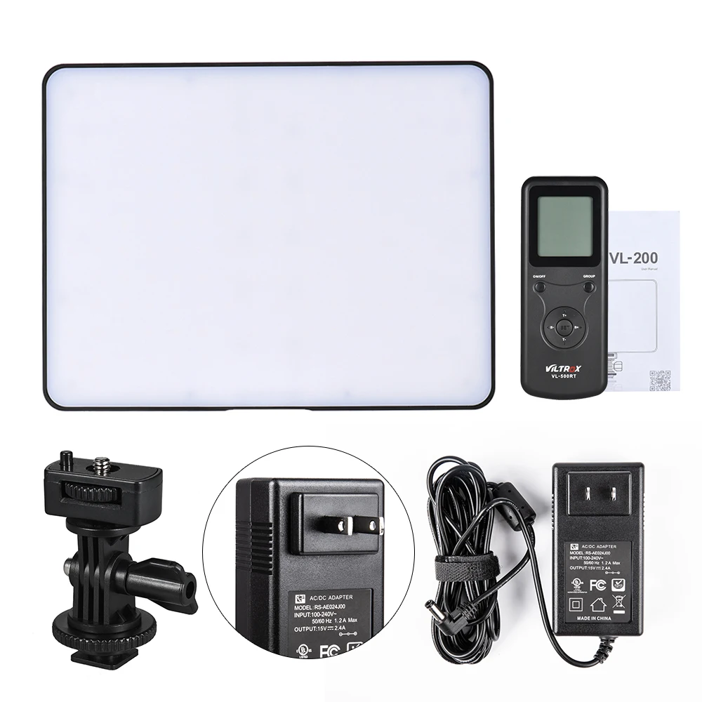 Viltrox телефон беспроводное управление двухцветная СВЕТОДИОДНАЯ панель с