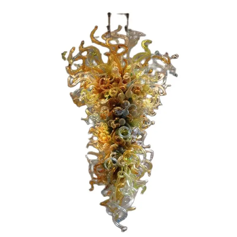 

Luxurious Italian Hand Blown Glass Large Modern Chandelier
