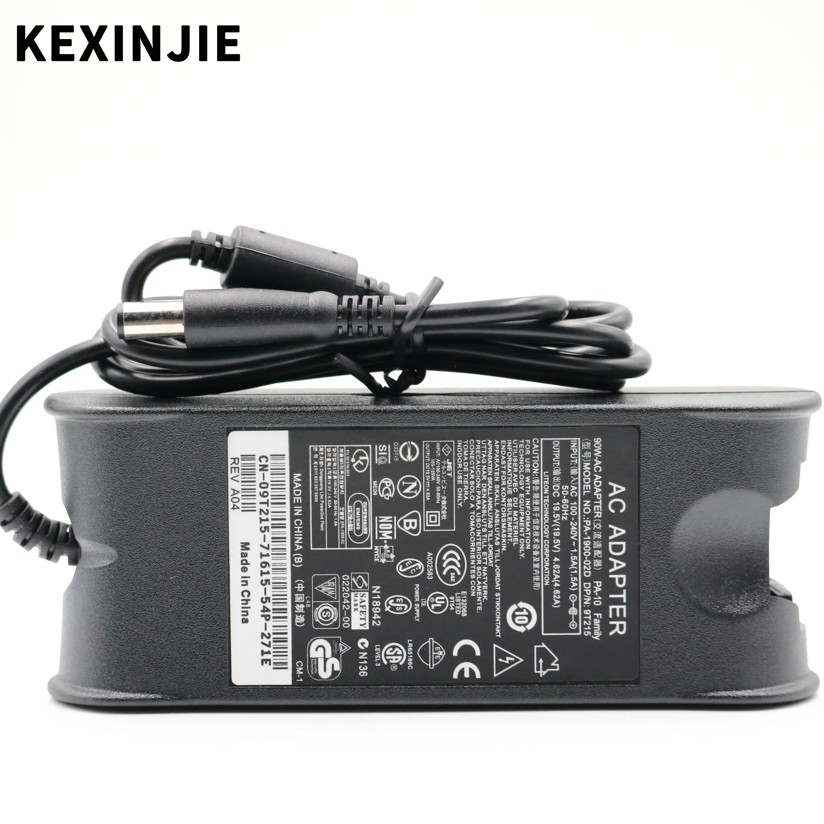 19 5 V 4.62A 90W 7 4x5 0mm адаптер для ноутбука Зарядное устройство Dell Inspiron 15 (3520) (3521) блок