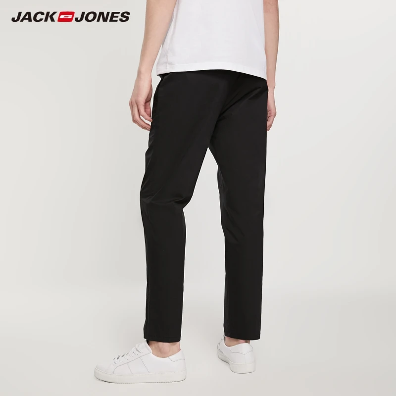 JackJones модные облегающие хлопковые мужские брюки удобные деловые повседневные