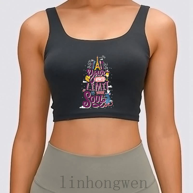 

Рататуй ваш единственное ограничение является душой Для женщин майка основной известный печатать фотографии S-XL с изображением природы вес...