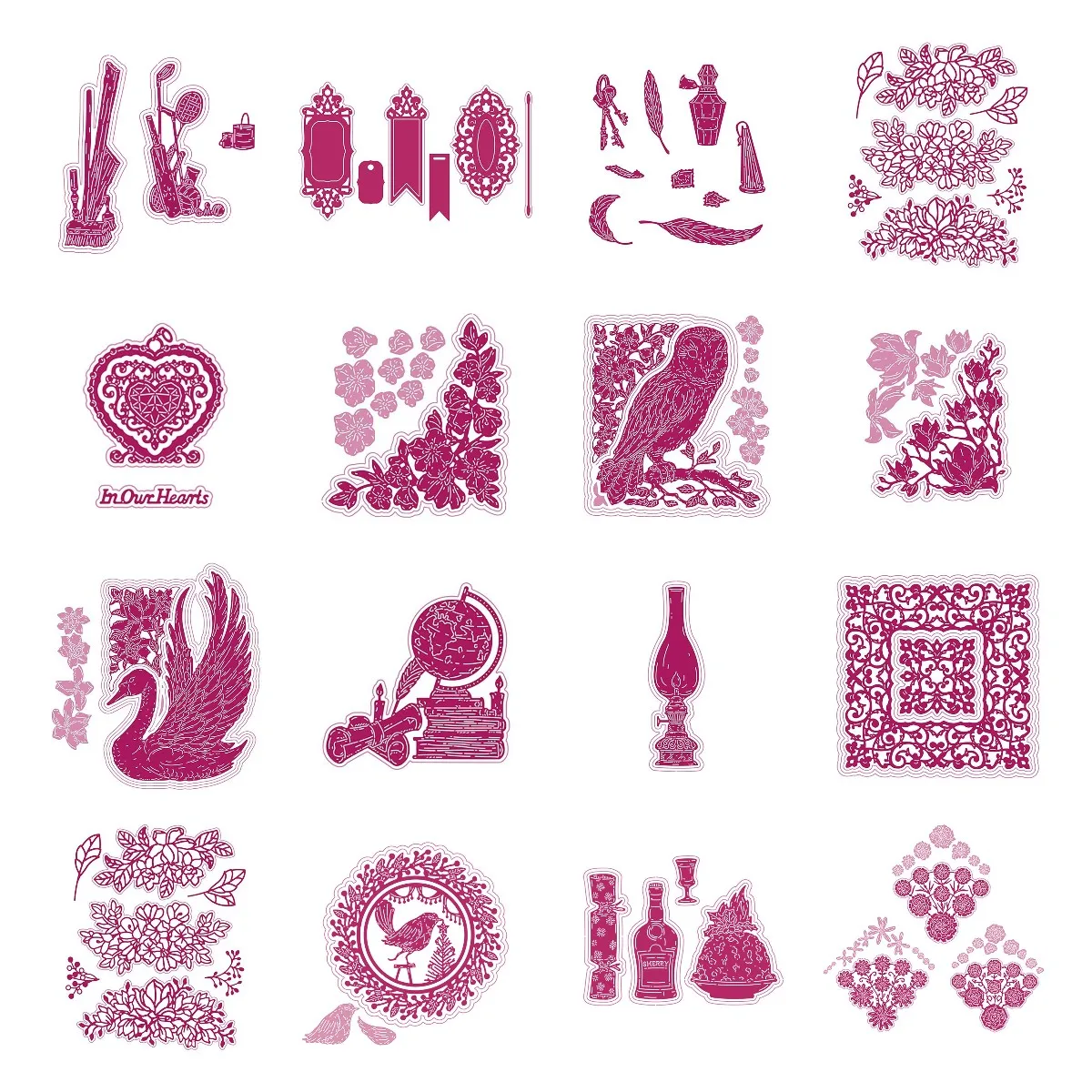 

2021Christmas Treats Die Set Animal Flower Cutting Dies Scrapbook Diary Decoration Stencil Embossing Template DIY Greeting Card
