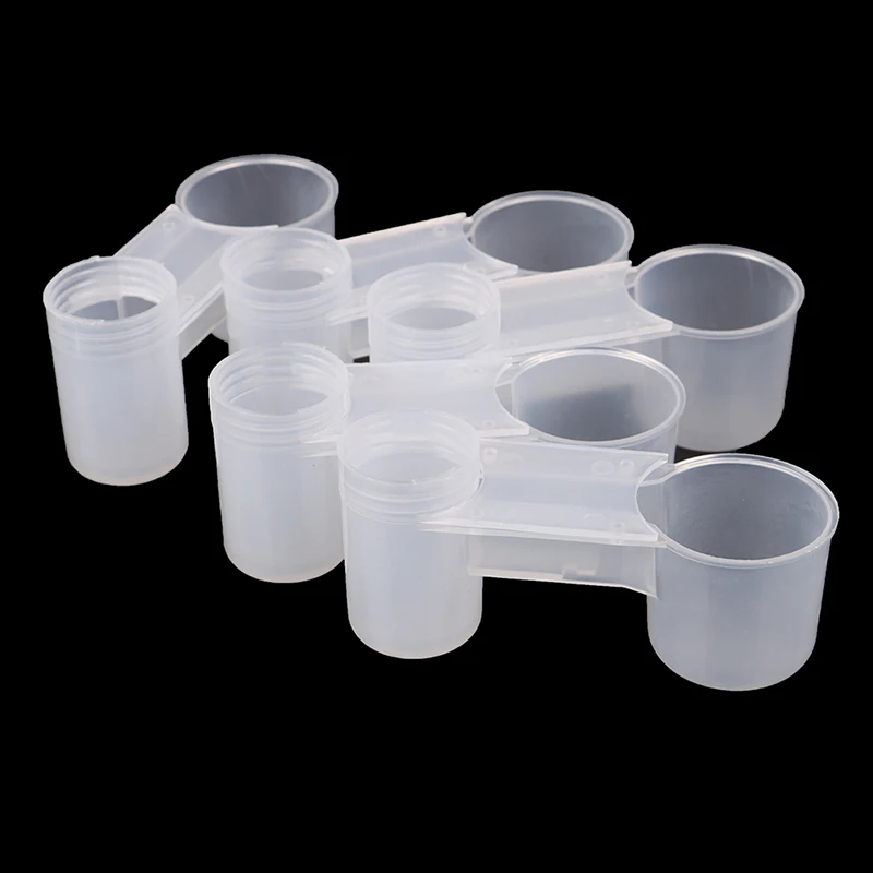 Clear Water Bottle Drinker Cup Pet Feeding Tools For Pigeon Bird Accessories
