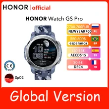 New Global Version Honor Watch GS Pro Smart Watch 1.39 AMOLED Screen Heart Rate Monitoring Blood Oxygen Bluetooth Call 5ATM