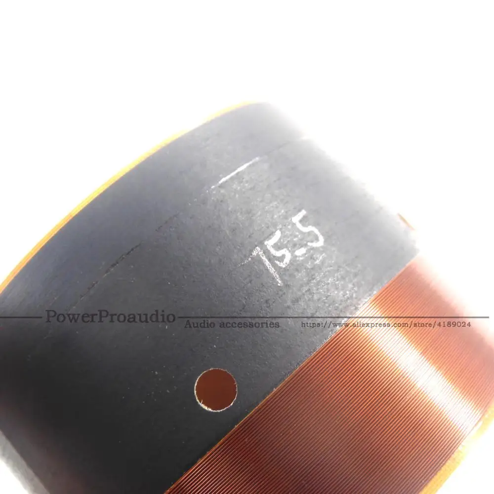 2 шт. 75 5 мм низкочастотная звуковая катушка с отверстием для выхода звука 12 18