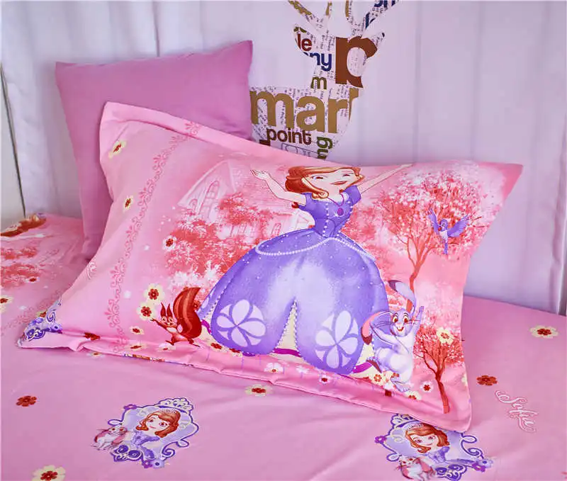Pattern 8 Disney Frozen Elsa Подушка принцессы Sham 48*74 см для украшение для спальни девочки 19*29 дюймов наволочка детская наволочка 1 шт. синий 3D - Цвет: Pattern 8
