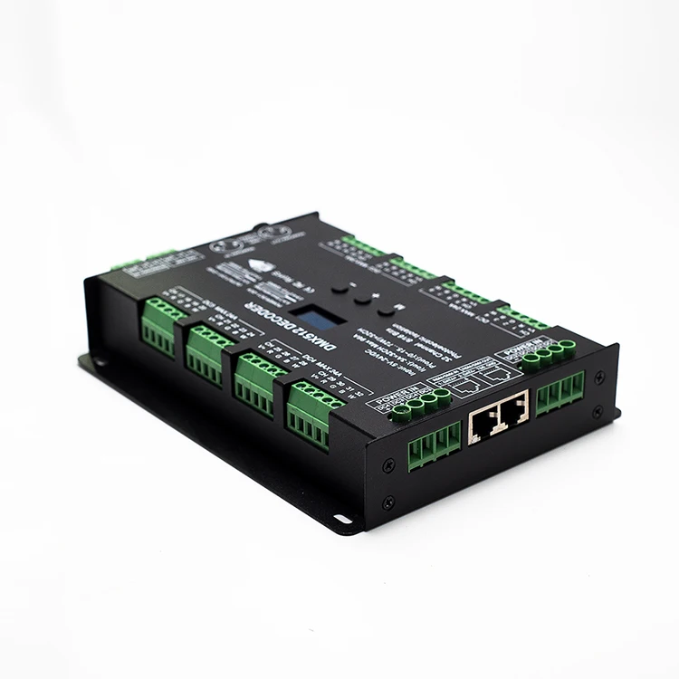 

Светодиодный контроллер декодера 32 канала 96A RGBW DMX 512 фотолента RGBW