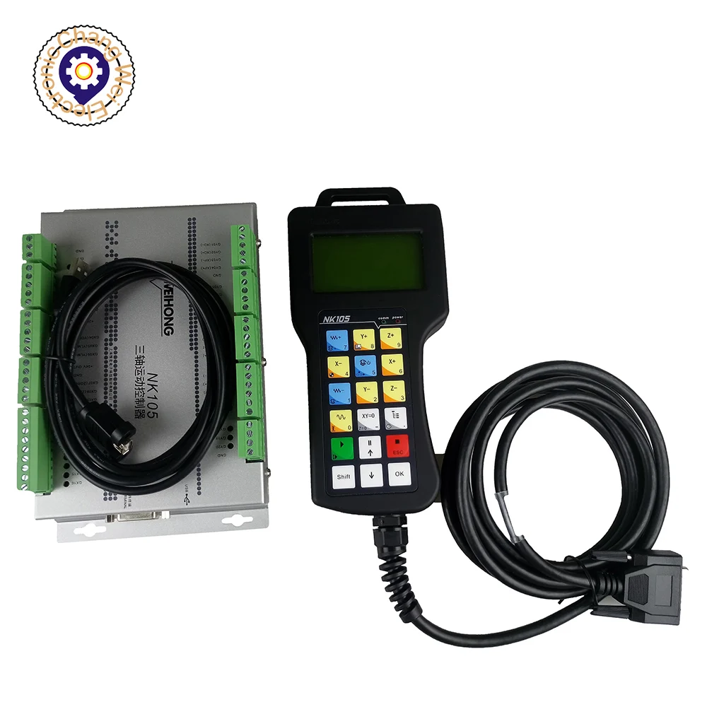 Горячая Распродажа! Оригинал Weihong NK105 G2 3 система Axis DSP Управление NC студии
