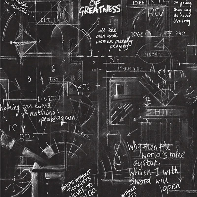 Американский стиль Английский алфавит узор кафе магазин одежды интернет