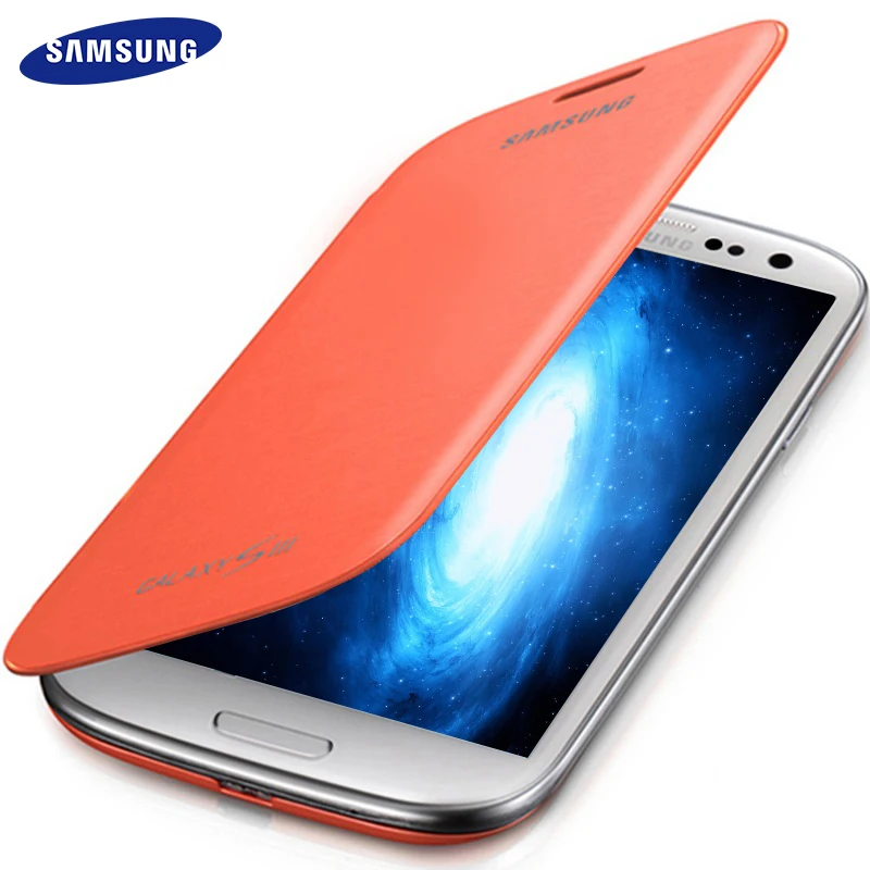 Чехол-книжка для Samsung S3 100% оригинальные чехлы аккумуляторов тонкая кожа Galaxy S 3