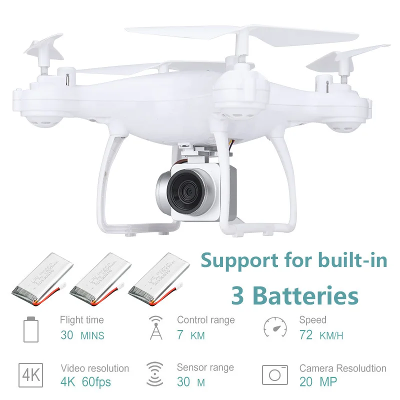 Software Control Drone Wifi Real-time Image Transmission Quad-axis Aircraft Fixed Height Remote HD Lens enlarge
