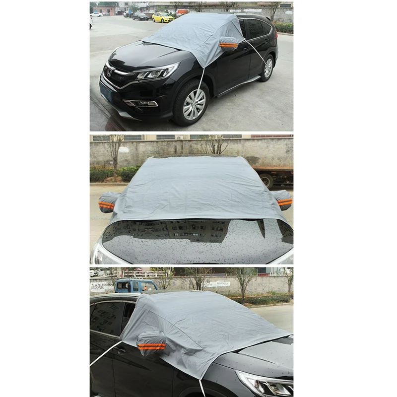 Автомобильный чехол на ветровое стекло, защита от солнца, защита от снега, мороза, льда, защита от пыли, универсальный